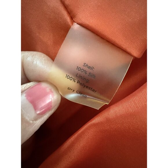 Talbots Orange Maxi Dress - Picture 9 of 10